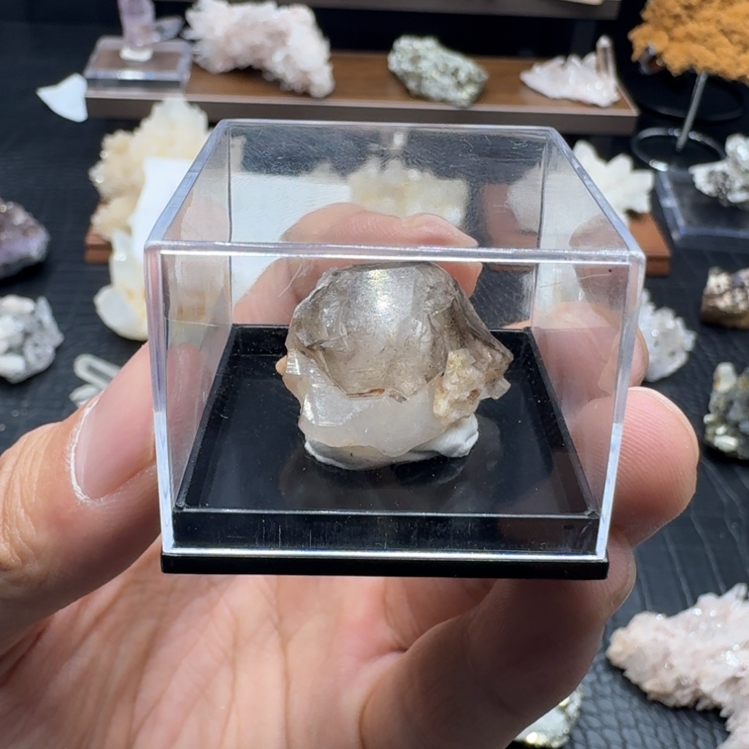 明***白未镶嵌水晶珠宝半成品