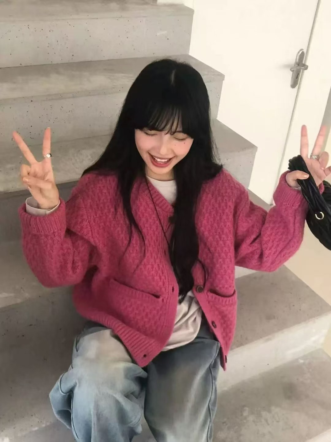 【ARONG阿荣家】糖果色开衫00254-多色-F