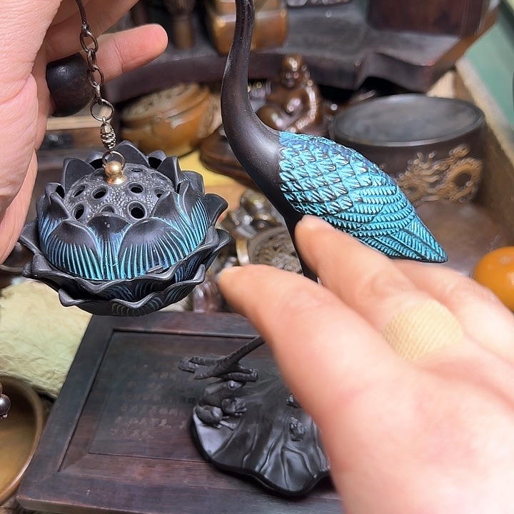 铜器办公室茶室摆件