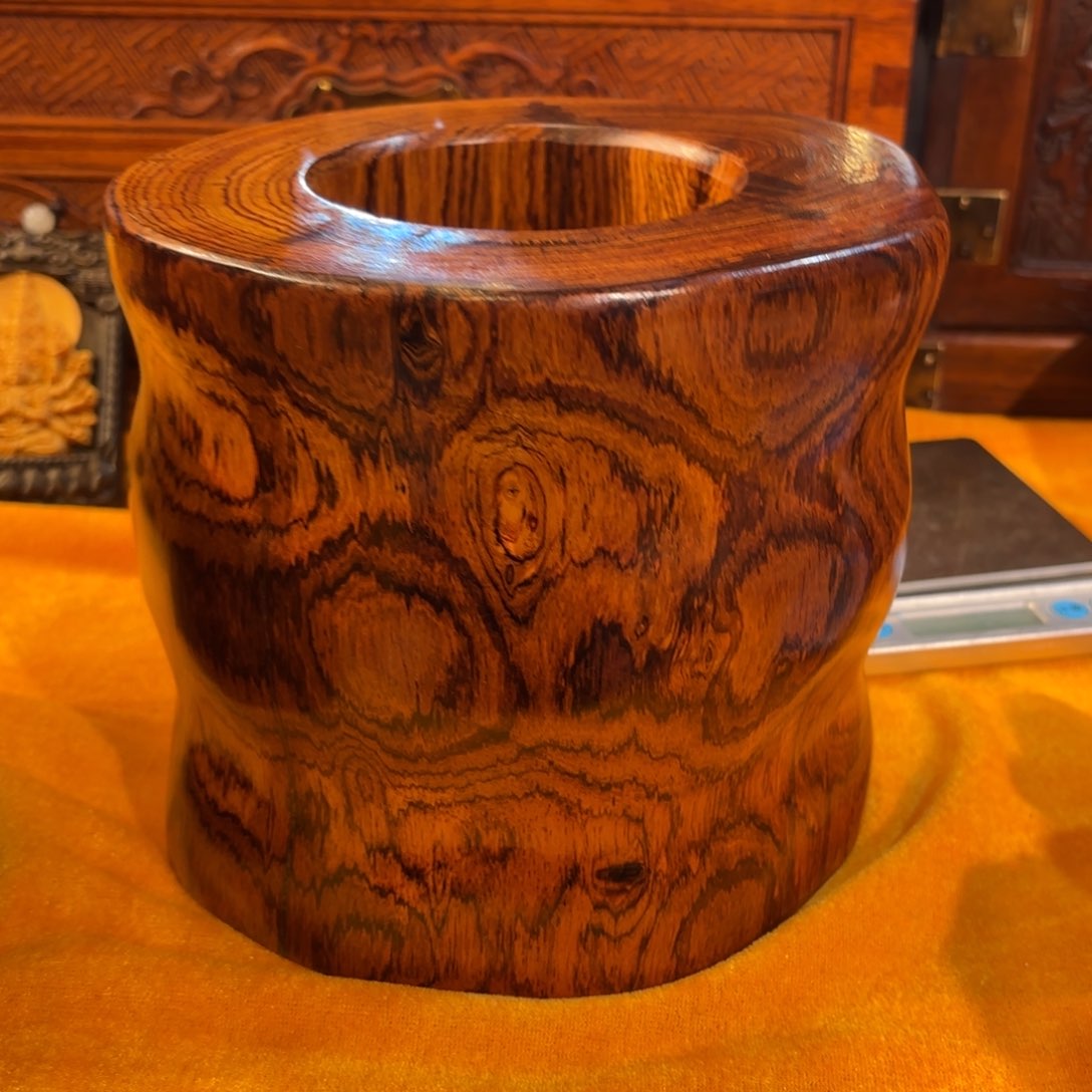 香榧木利*笔筒16*18好看精美