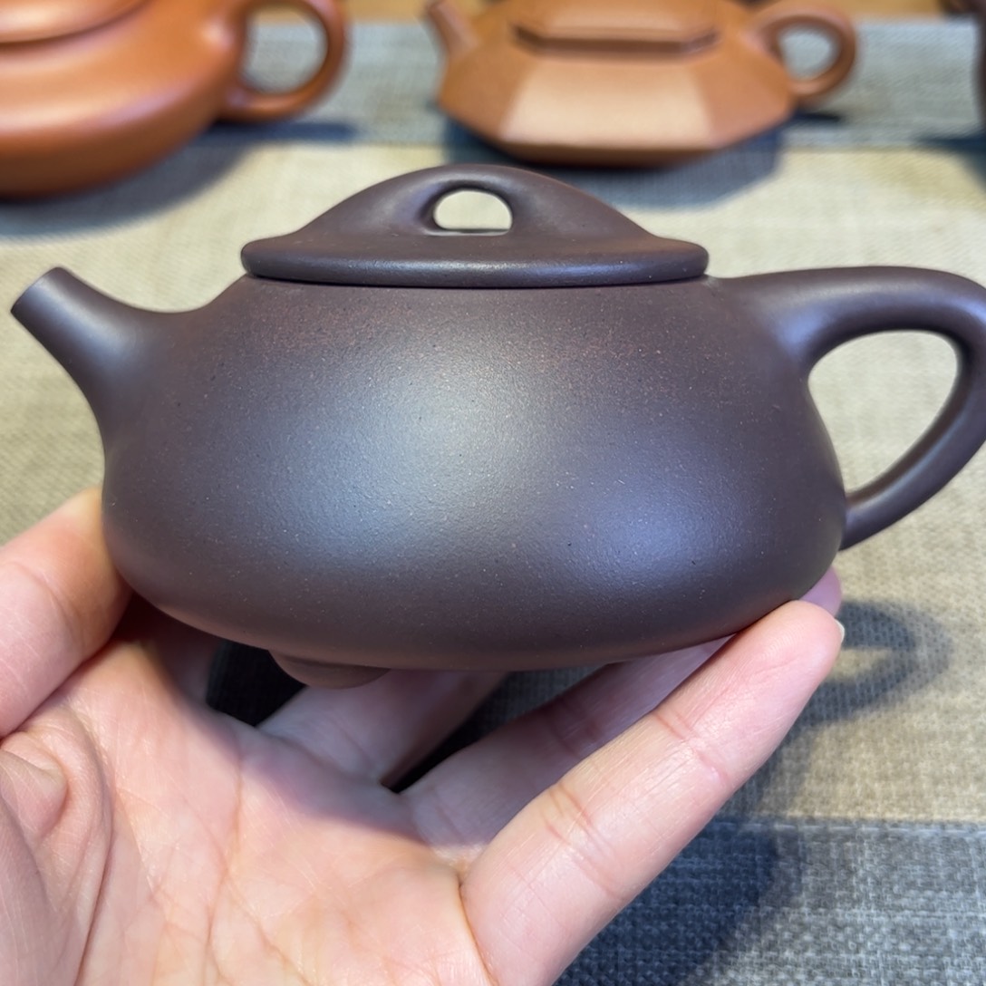 冰**狼紫泥，容量200毫升，石瓢