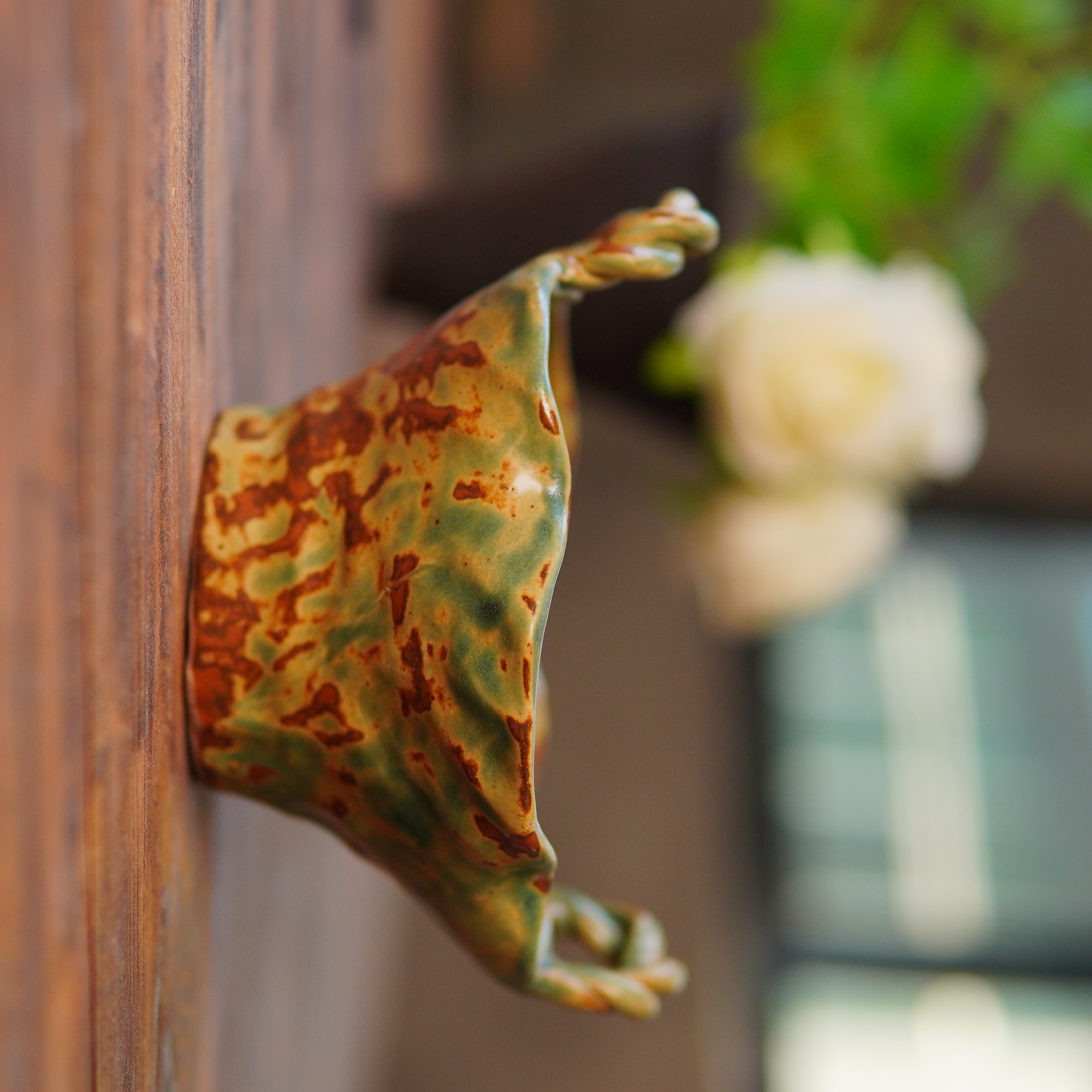 手捏花篮碗 15cm*6cm LXl002 MG