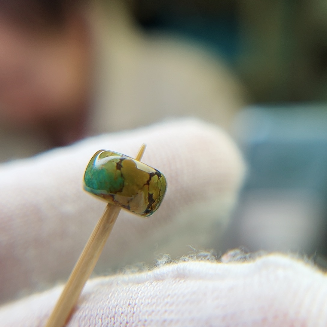 未镶嵌绿松石珠宝奇石9.7