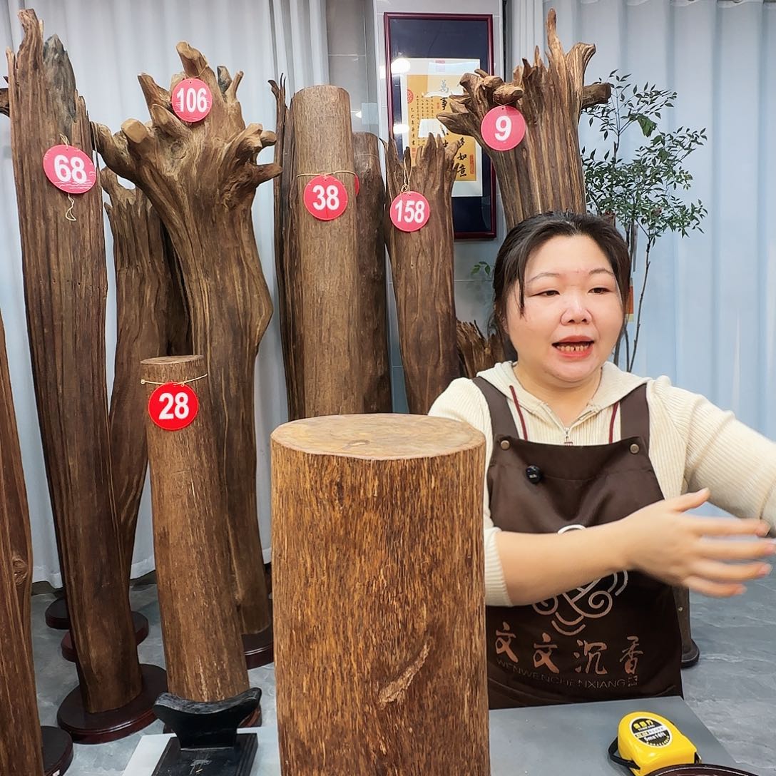 平***&沉香沉香枕沉香原料 七天无理由 高20厘米