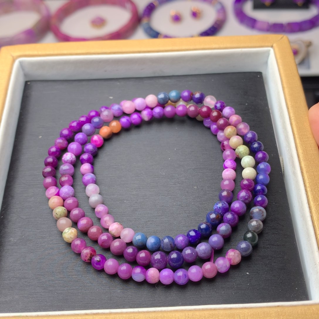 苏纪石（舒俱来）手链未镶嵌