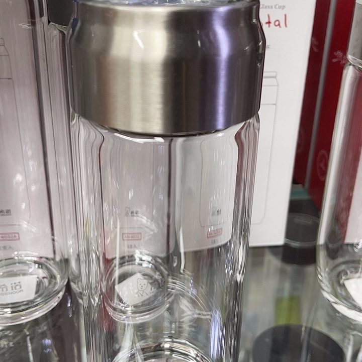 茶隔款玻璃希诺单层玻璃杯