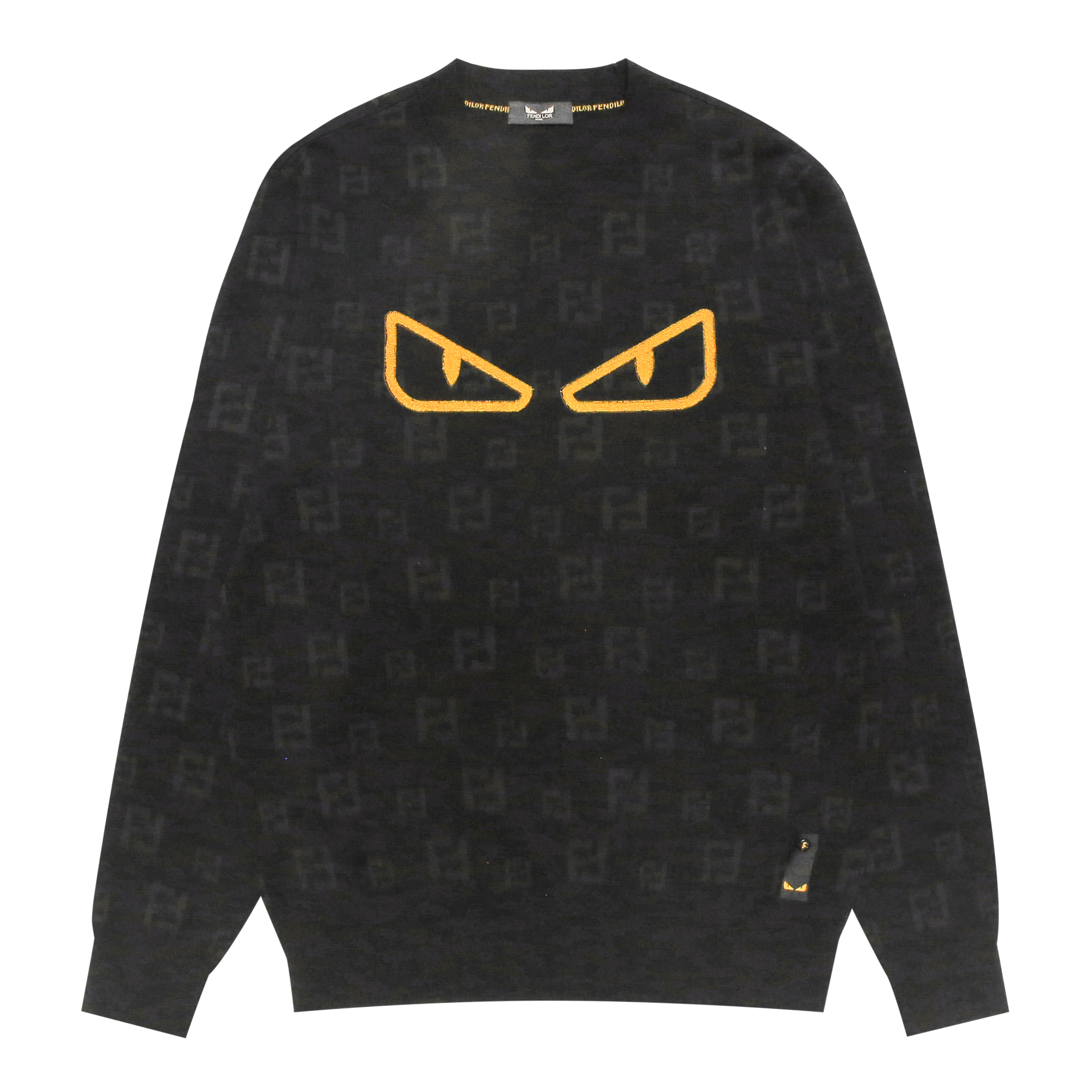 FENDILOR小怪兽高级感男士圆领外穿毛衣F415I313132A