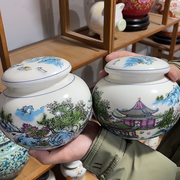陶瓷罐茶叶罐密封罐
