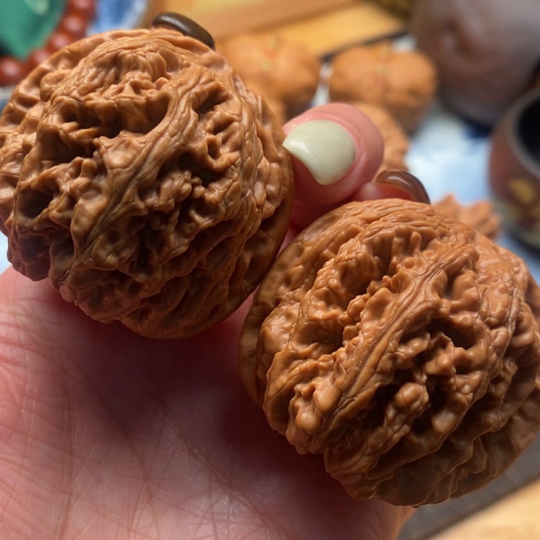 把件文玩核桃43尺寸全品粗筋