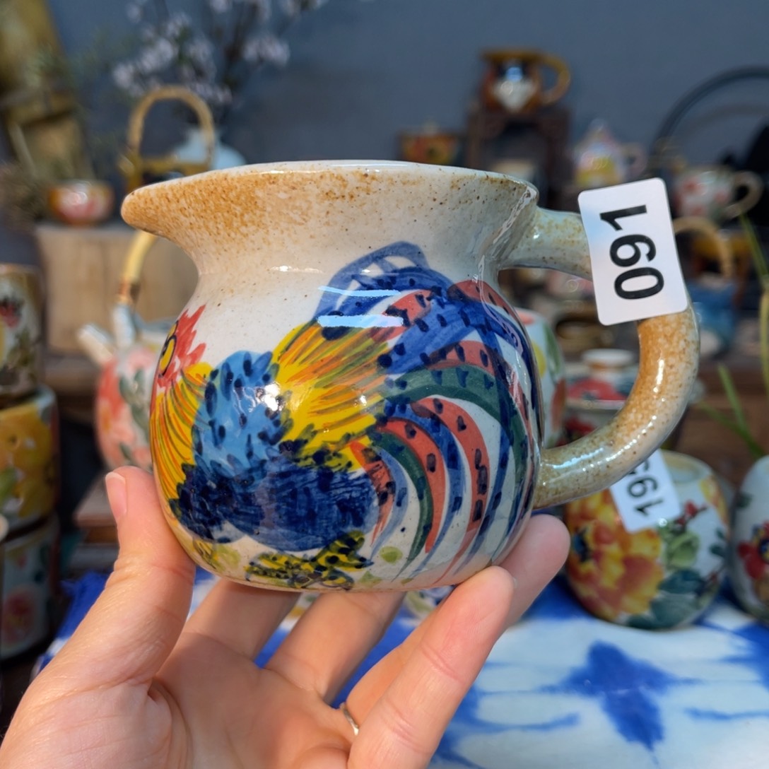 杯素浅陶瓷手工手绘