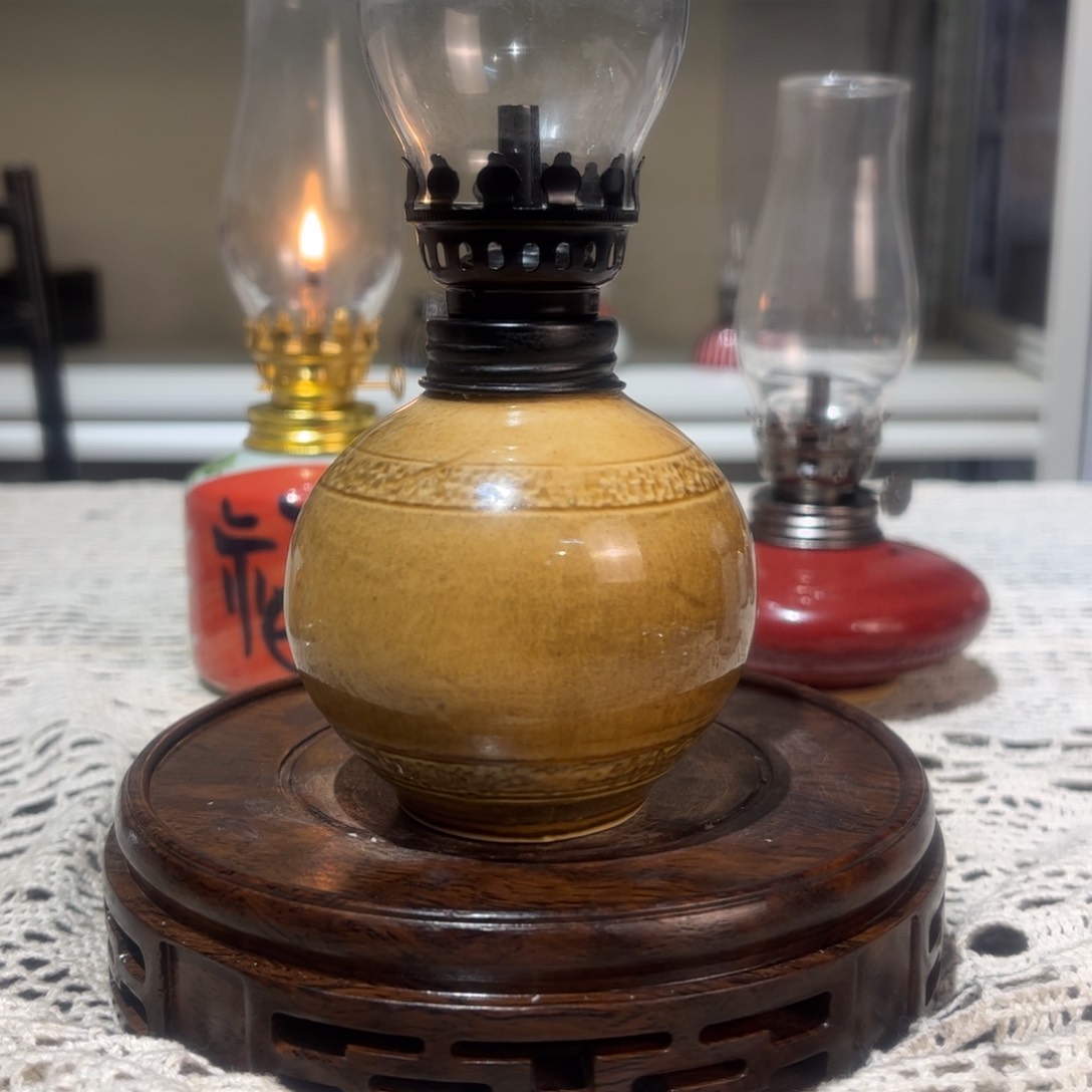 摆件景德镇陶瓷香薰灯
