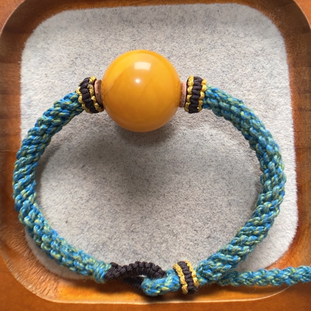 蜜蜡未镶嵌手绳蜜蜡