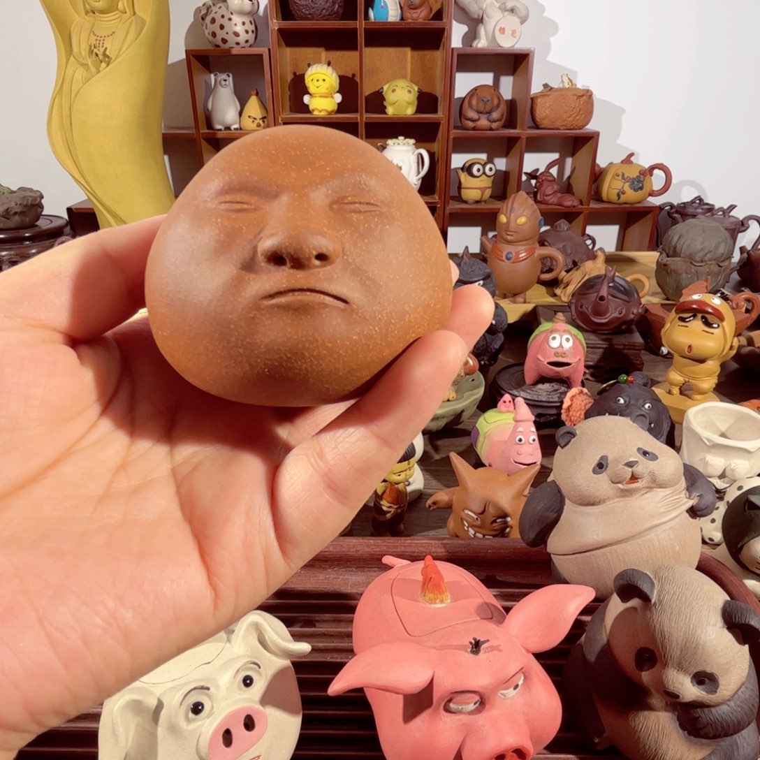 紫砂茶壶纯手工制作过程非常