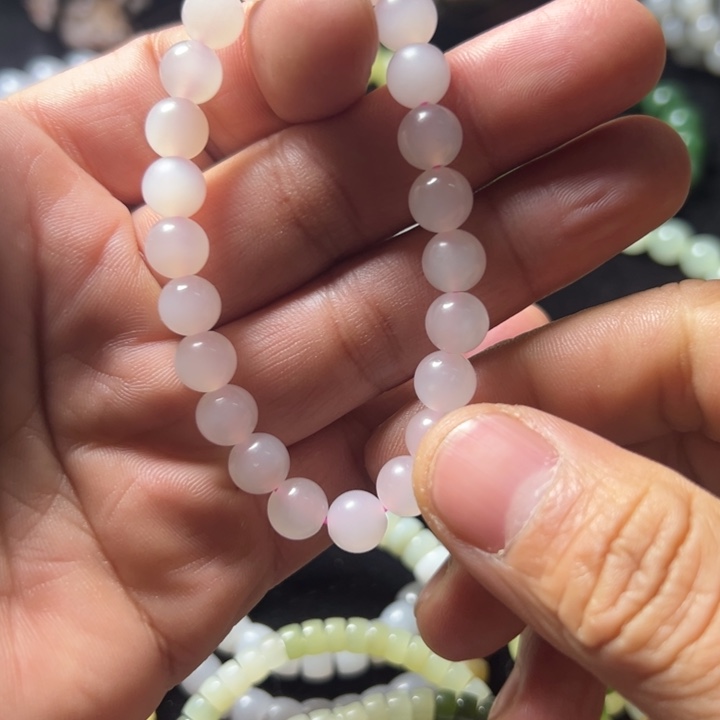 和田玉（糖玉）未镶嵌手链