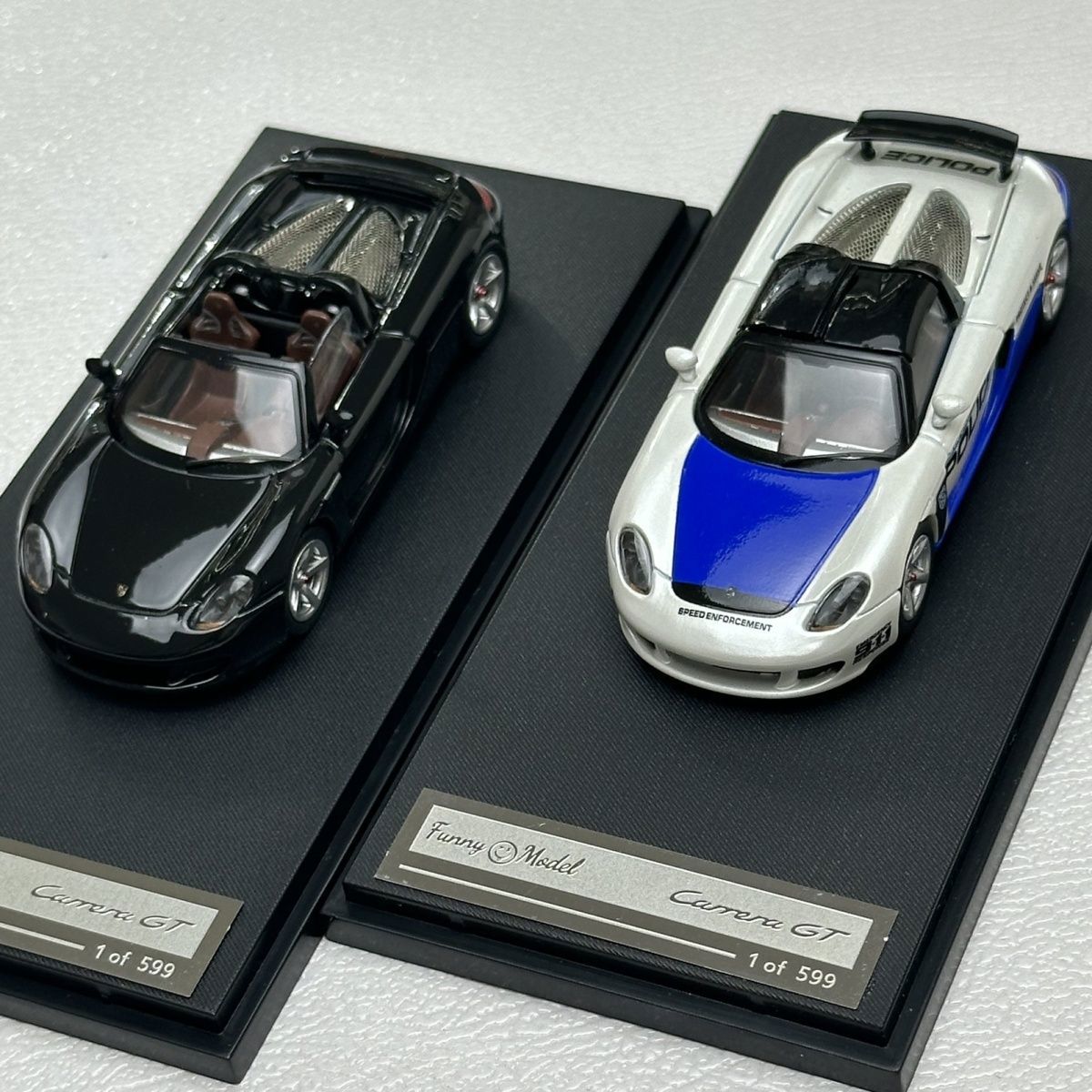 Funny Model合金1:64房车跑车模型卡雷拉Carrera 适用于保时捷GT