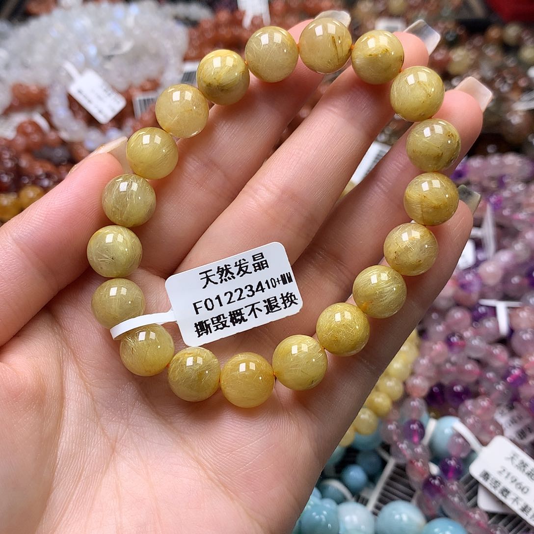 未镶嵌手链水晶，