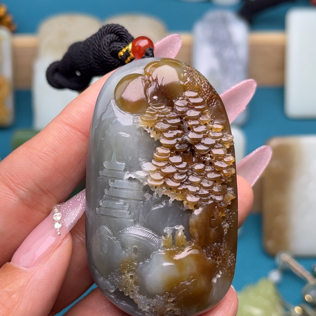 和田玉挂件未镶嵌