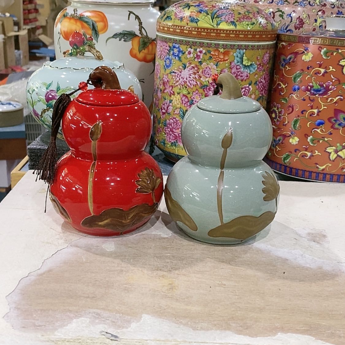 【闪购商品】罐茶叶罐陶瓷茶叶罐