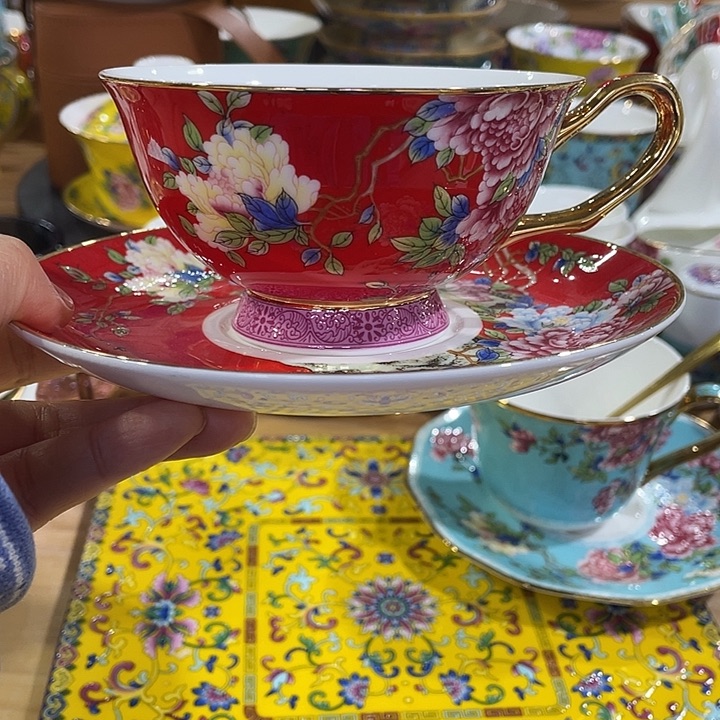 珐琅景德镇陶瓷瓷碗