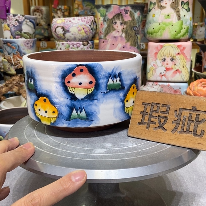 景德镇艺术手绘作品
