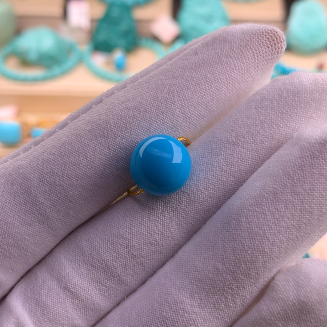 绿松石珠宝奇石未镶嵌11.3