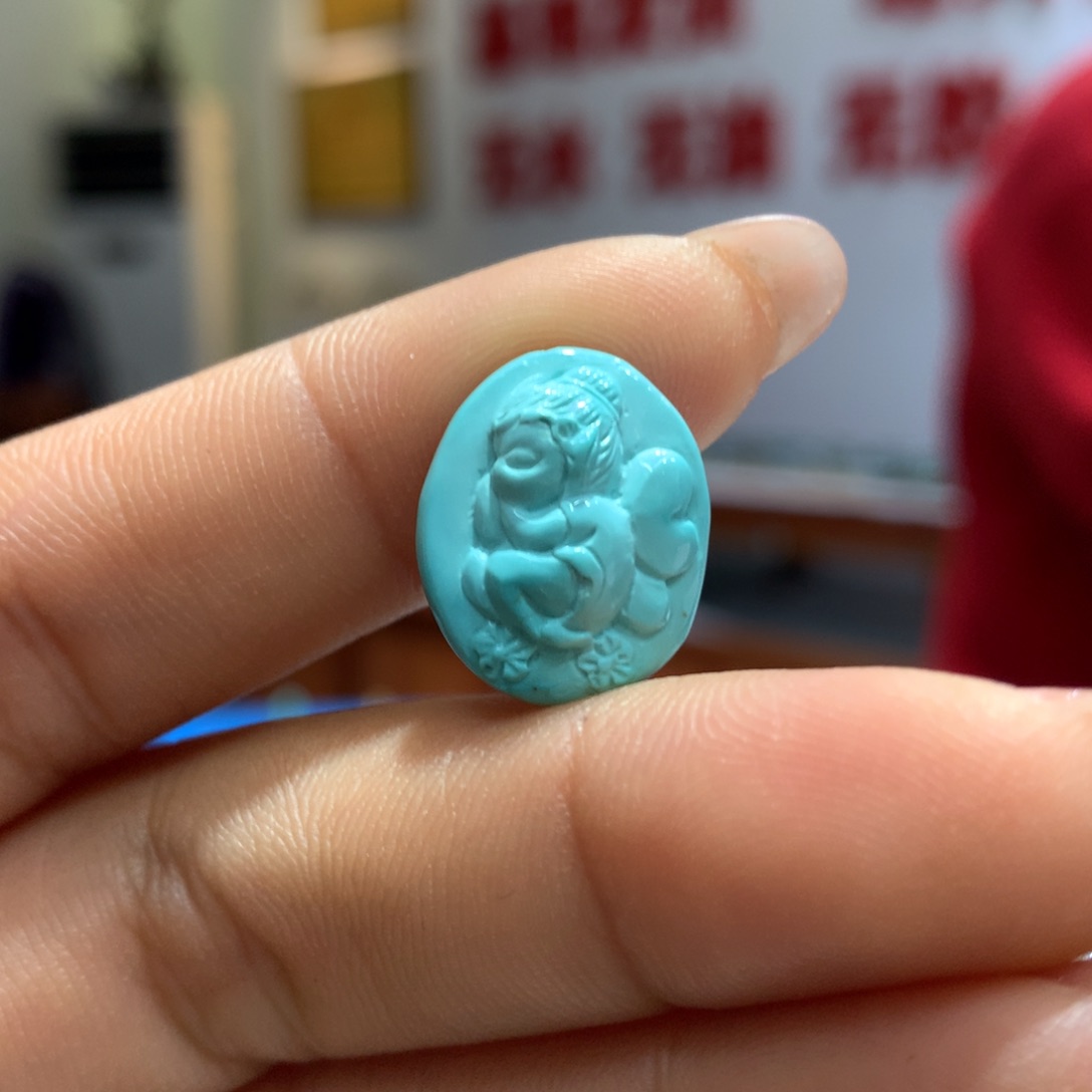 绿松石配饰未镶嵌