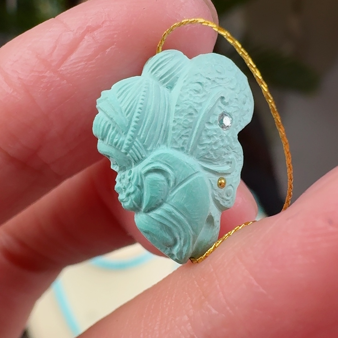 绿松石珠宝奇石未镶嵌