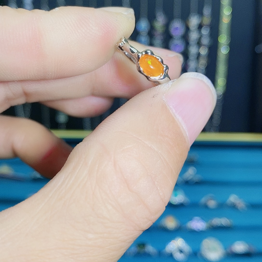 紫晶珠宝半成品银S925镶嵌