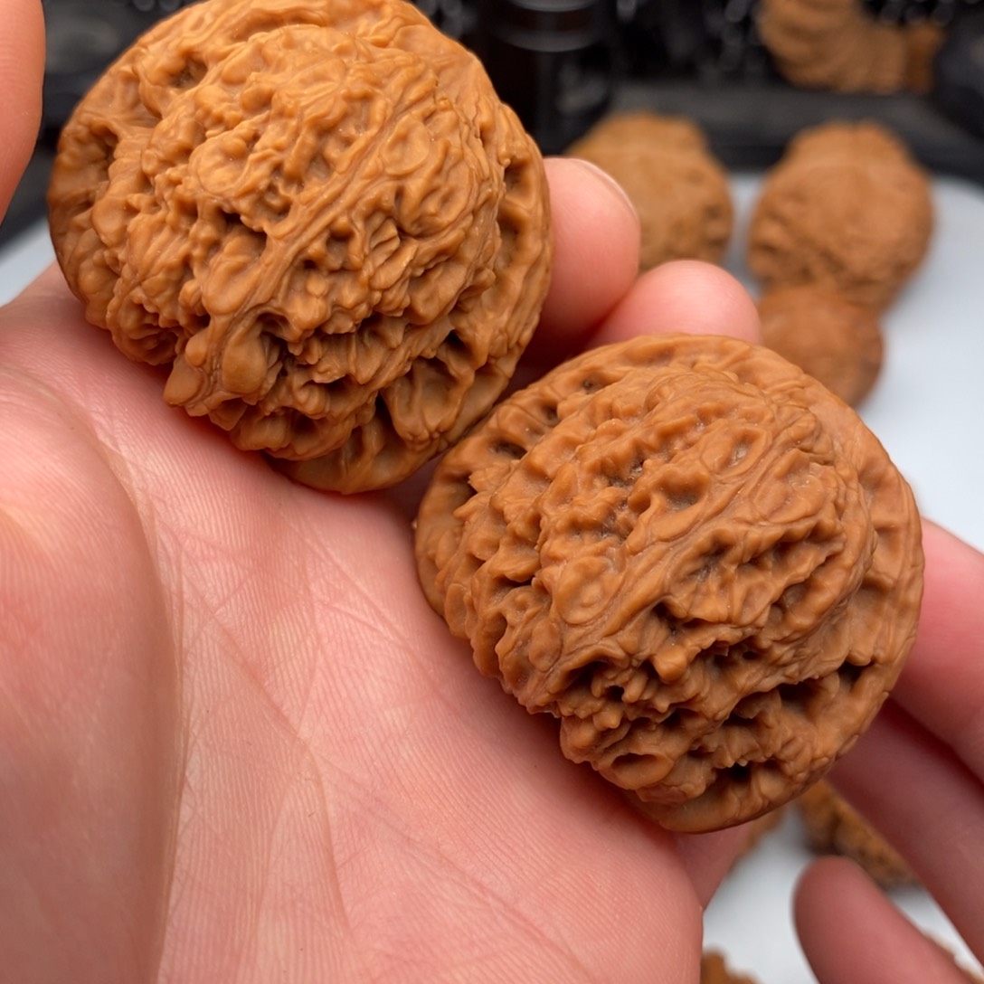 文玩核桃把件43南疆石