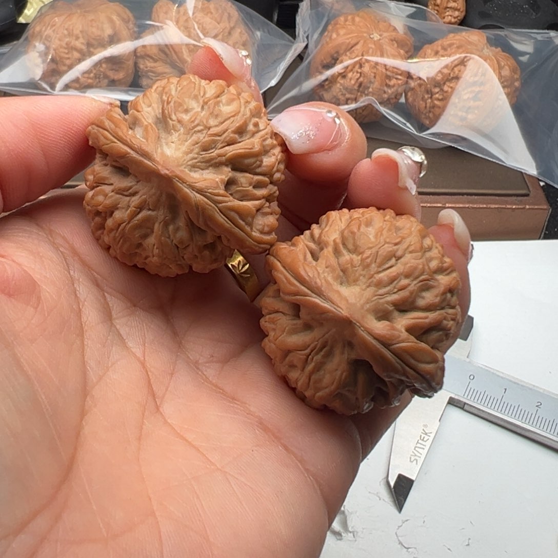 文玩核桃把件莲花37