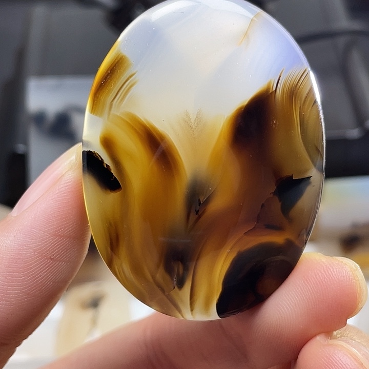 玛瑙/玉髓未镶嵌颈饰