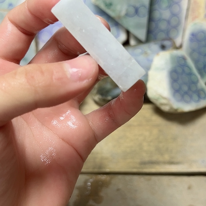 翡翠颈饰未镶嵌纯天然缅甸翡翠