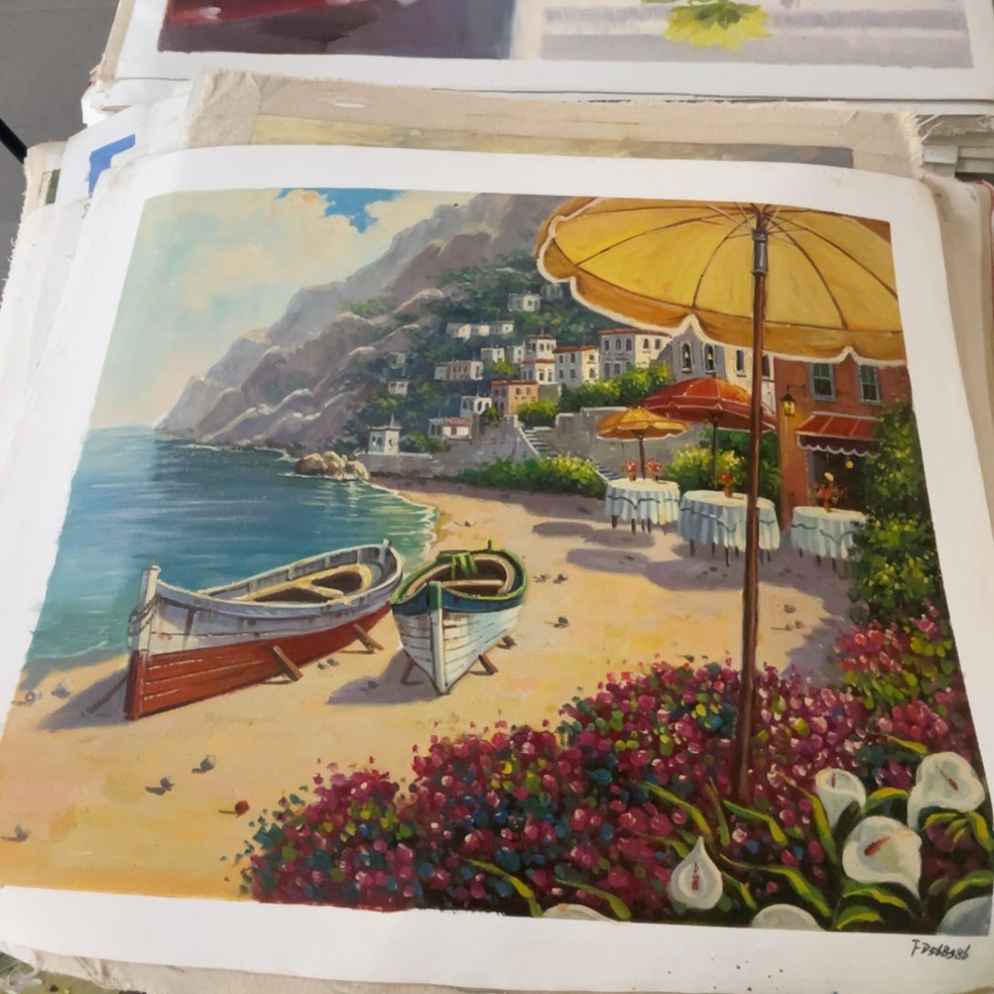 油画油画作品欣赏50.60画芯