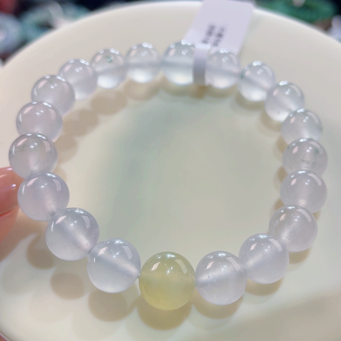 未镶嵌手链翡翠高冰玻 强推 巨仙！