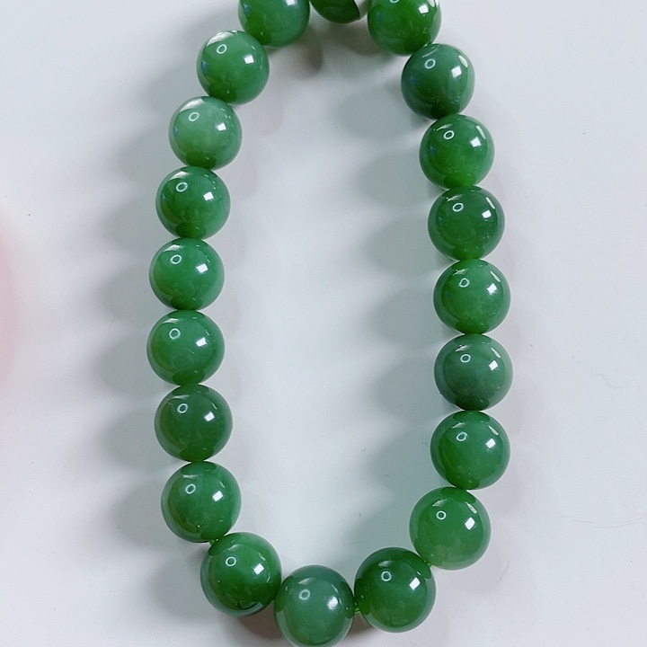和田玉（碧玉）未镶嵌手串