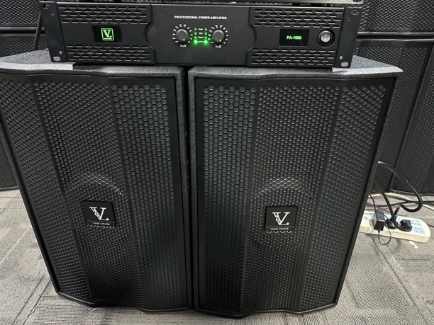 9新  不包邮12寸威点音响➕功放