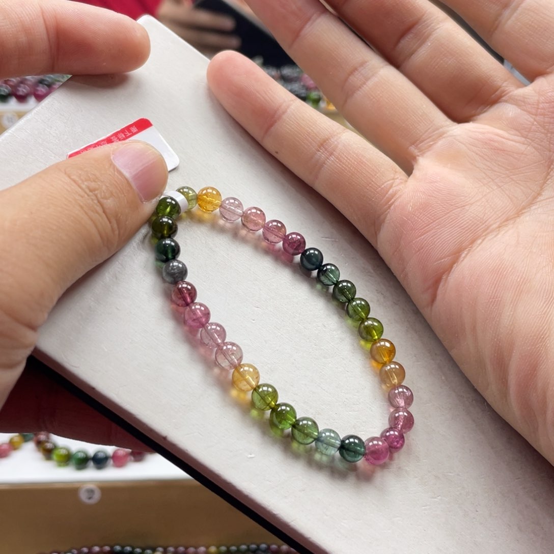 碧玺手串未镶嵌6mm.mmmmmmmmm