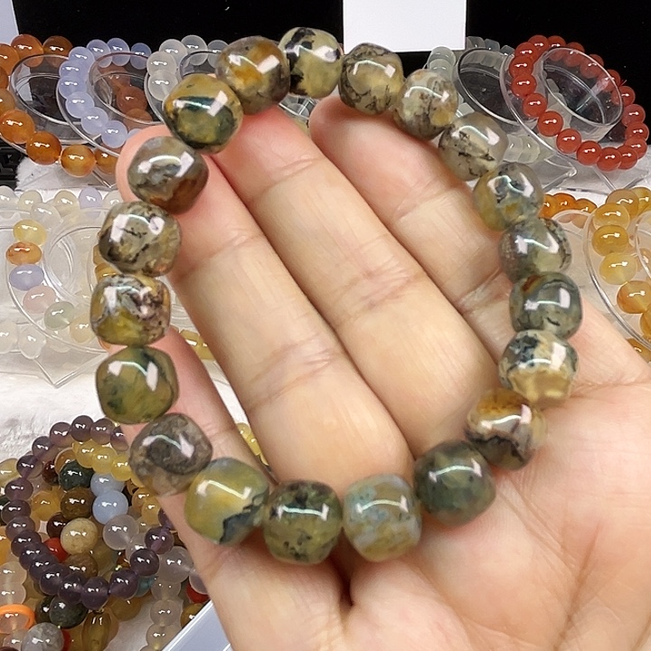 玛瑙/玉髓合金手链