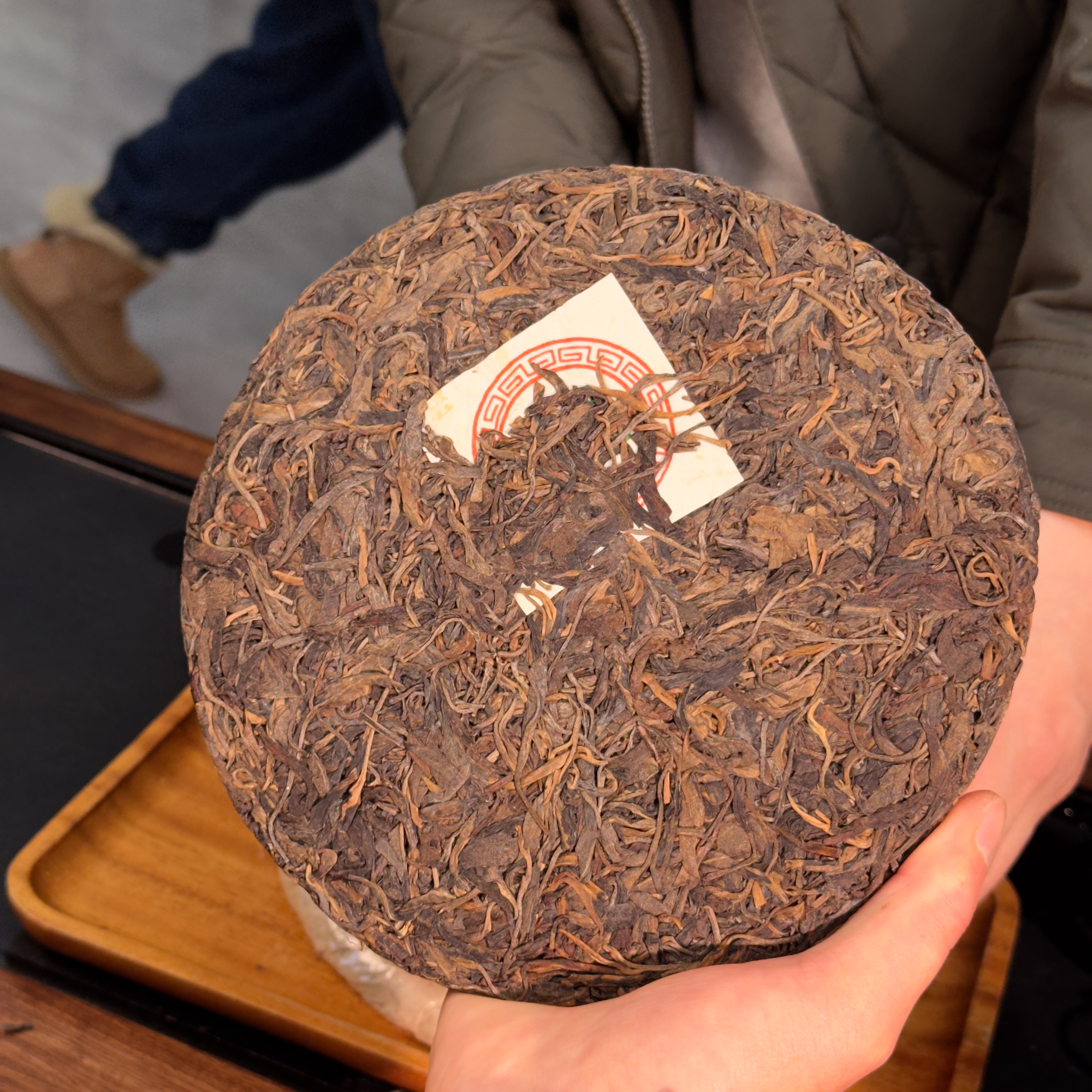 【1082-88】老班章 珍藏 红 普洱茶生茶 320g
