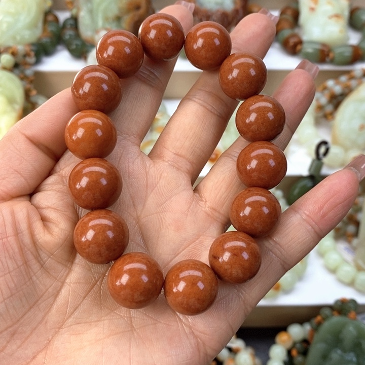 【闪购商品】透闪石质玉手串未镶嵌世**侠