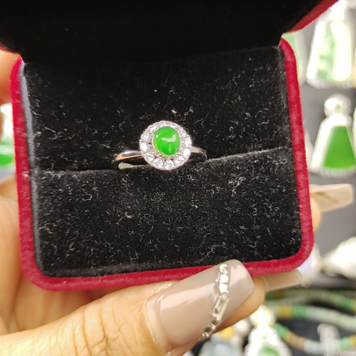 翡翠戒指未镶嵌8888555553