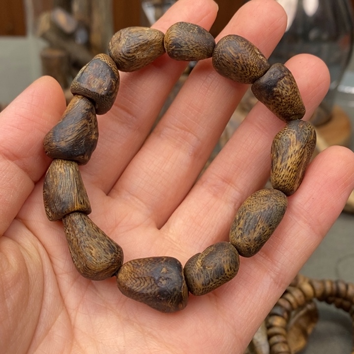 沉香手串奇楠沉香树丁手串12mm12.6