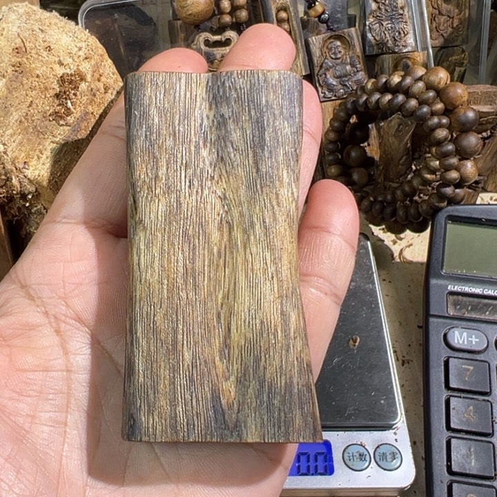 沉香吊坠白棋楠沉香吊坠22.5克