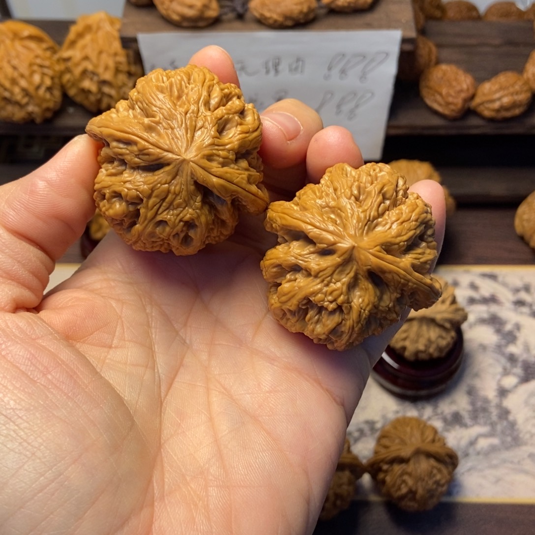 *****文玩核桃把件大粗筋尺寸45