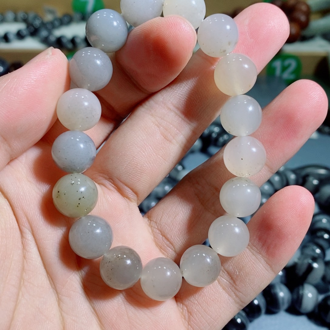 石英质玉未镶嵌手串