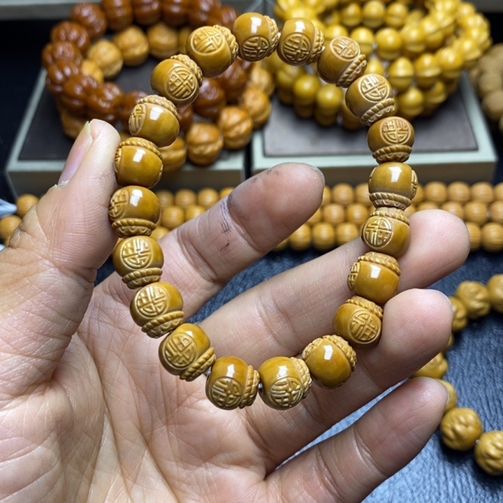 猴头核桃手串猴头草