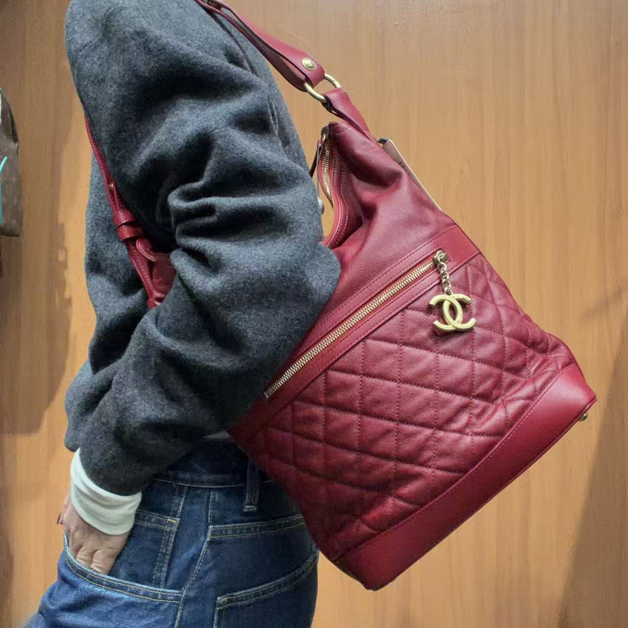 95新 Chanel/香奈儿 【蕾】9LM022 单肩包