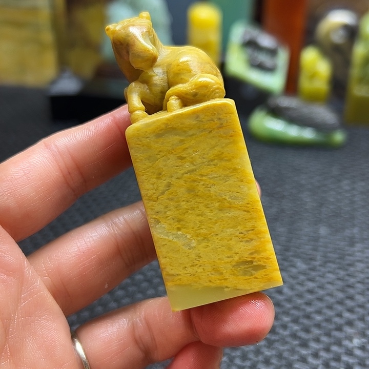 老***录青田石印章石印章石