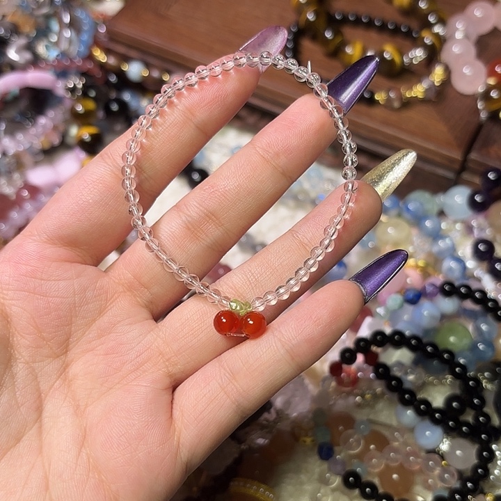 手串未镶嵌水晶金薇薇