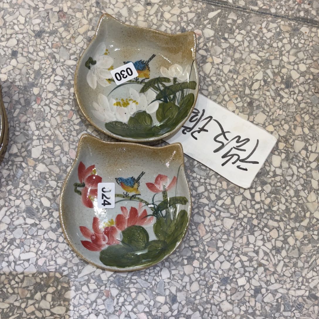 大***头瓷片景德镇手工制作